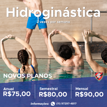 Aulas de Hidroginástica