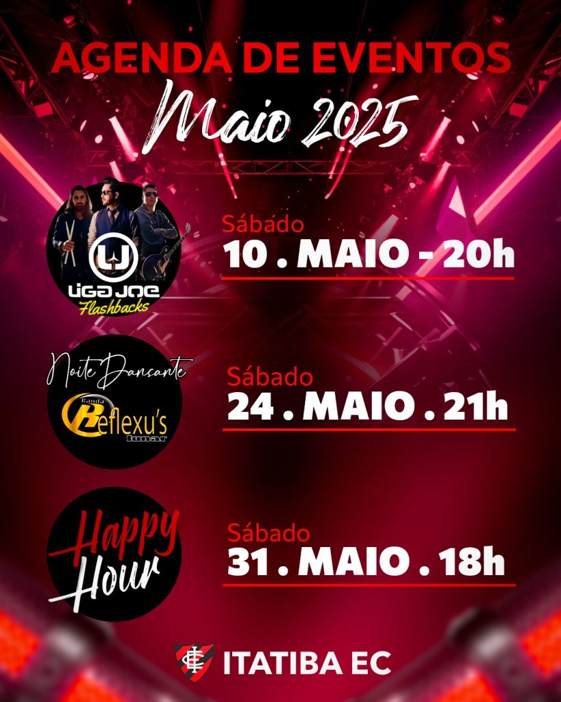 Agenda de Eventos Mai-2025