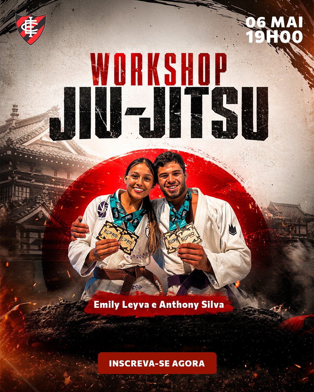 Workshop Jiu-Jitsu 2026 | Anthony e Emily | Itatiba EC