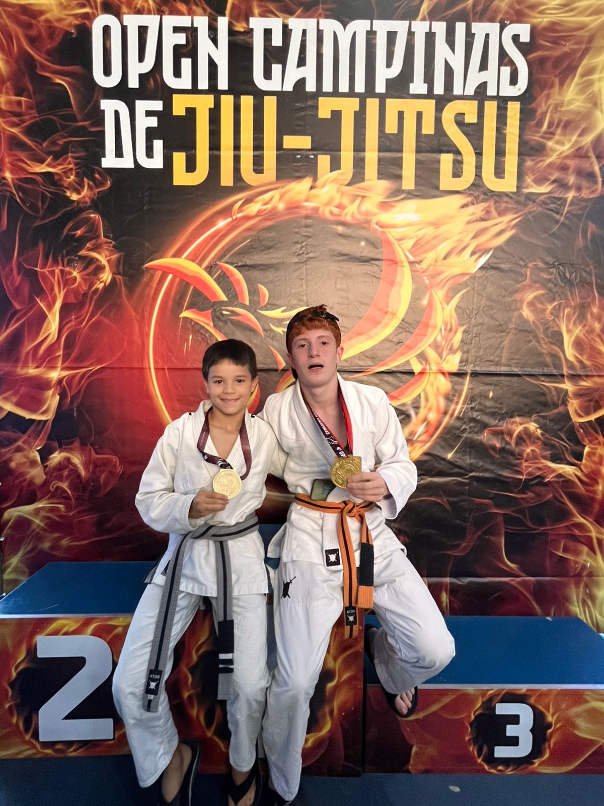 Itatiba EC se destaca no Open Campinas de Jiu-Jitsu com atletas do infanto-juvenil