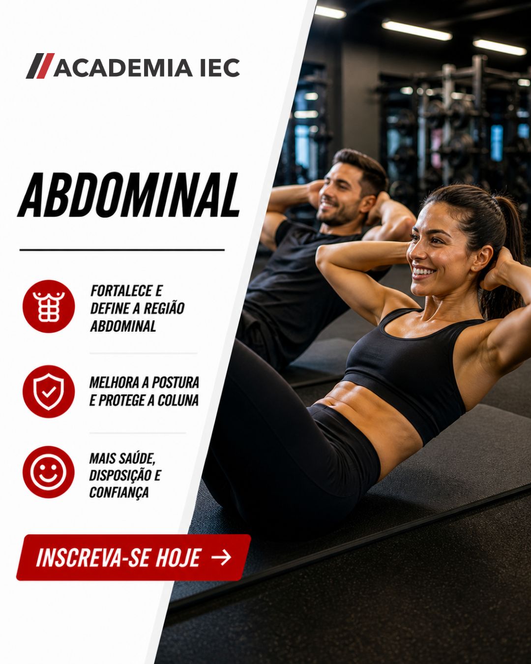 Aulas de Abdominal
