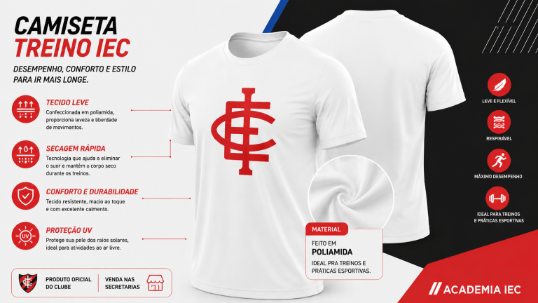 Camiseta Treino IEC 2025