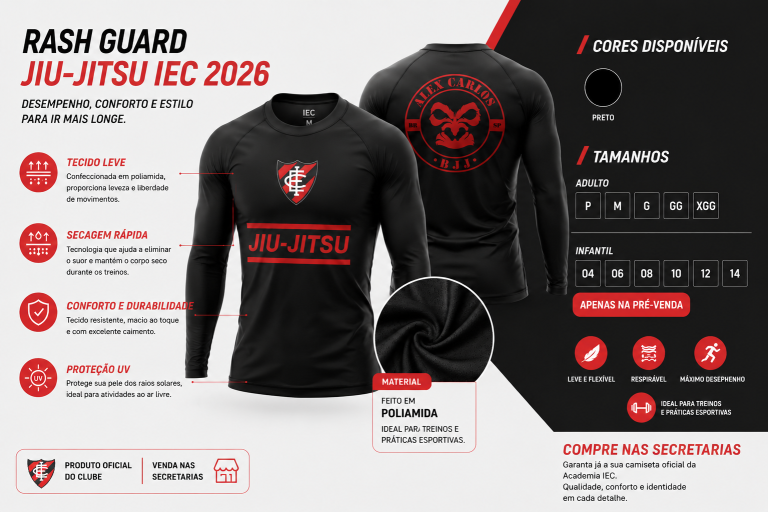 Rash Guard Jiu-jitsu IEC 2026