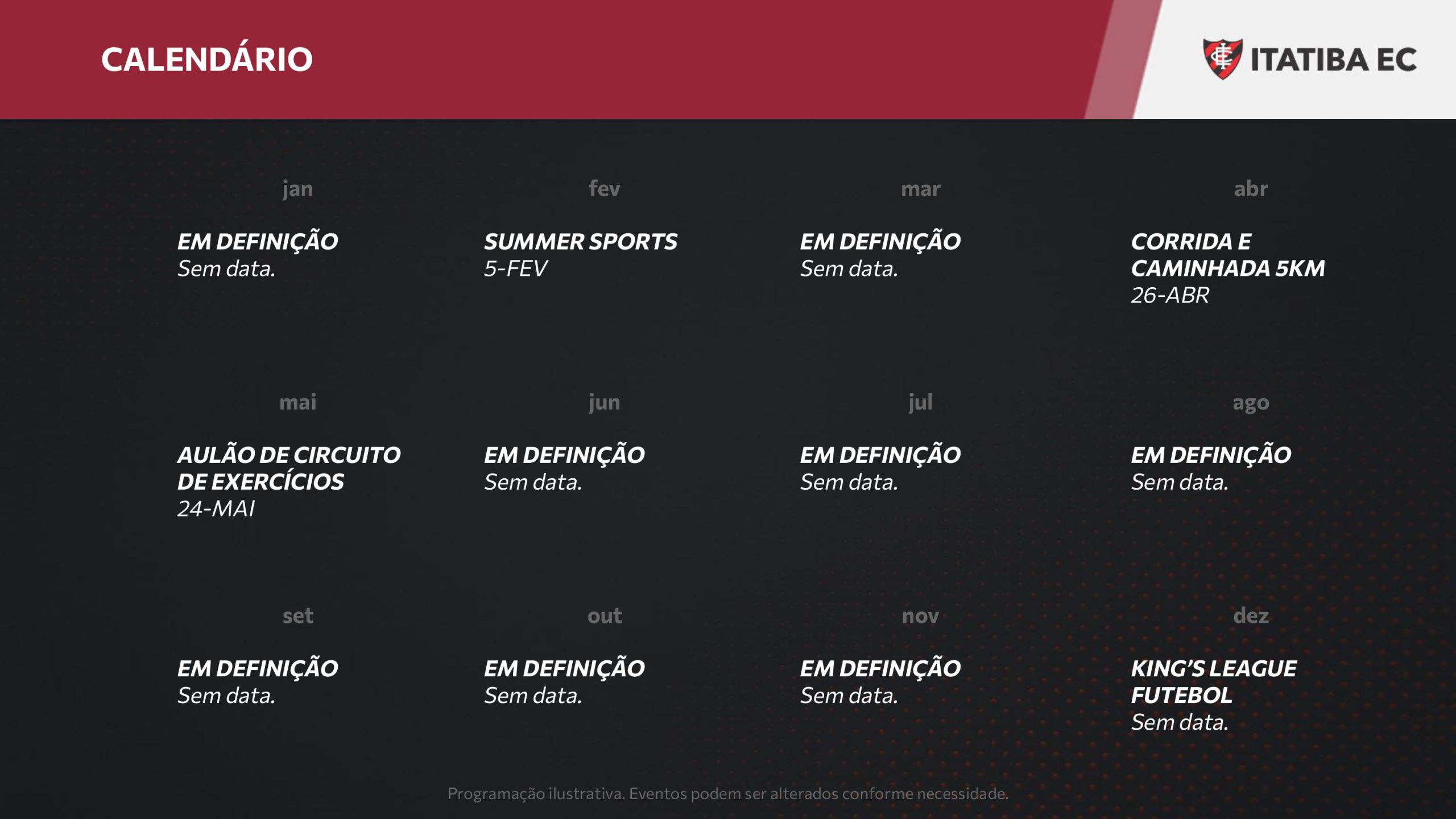 Patrocínio de Eventos Esportivos Patrocínio de Eventos Esportivos