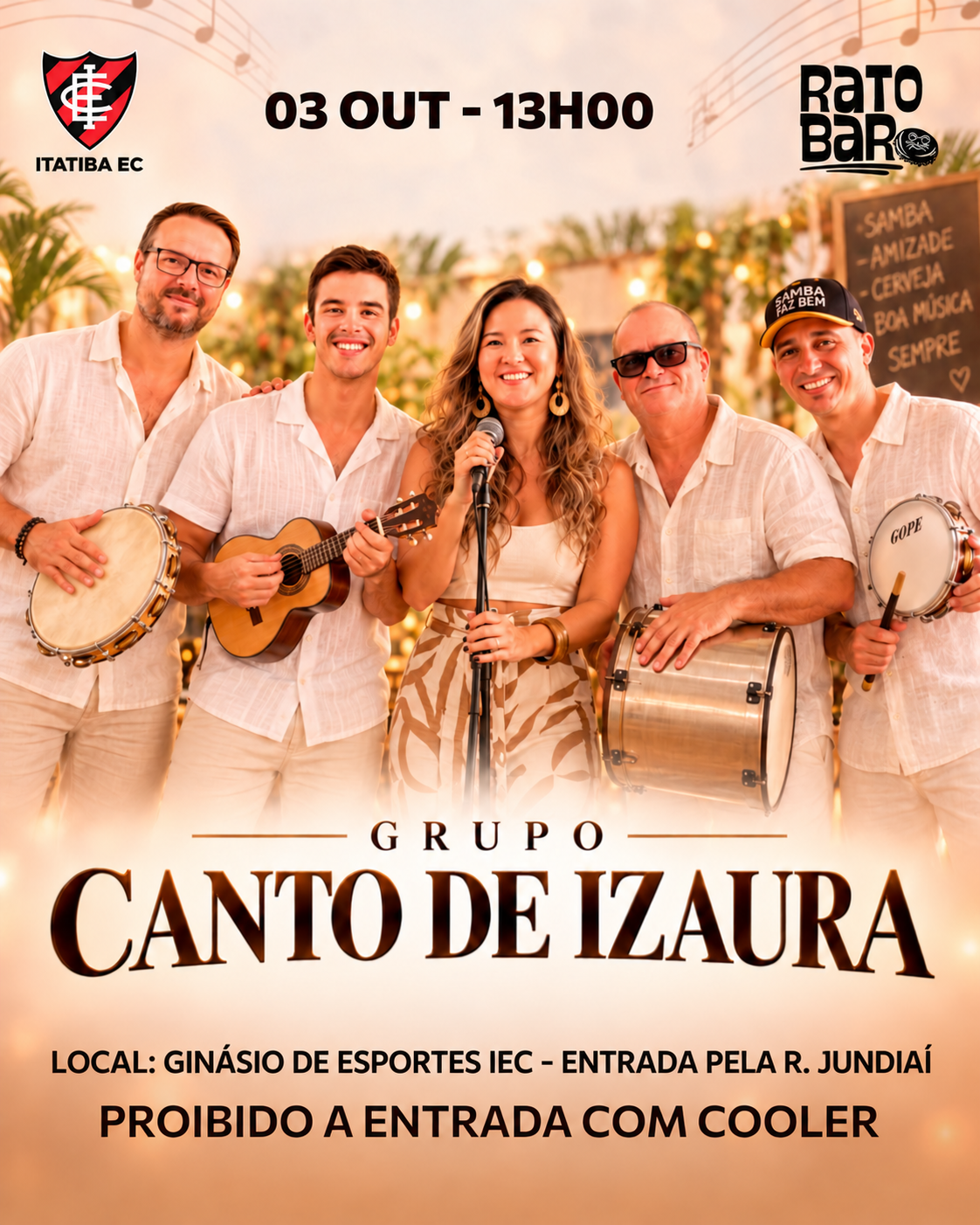 Bar do Rato - Show Canto de Izaura Bar do Rato - Show Canto de Izaura