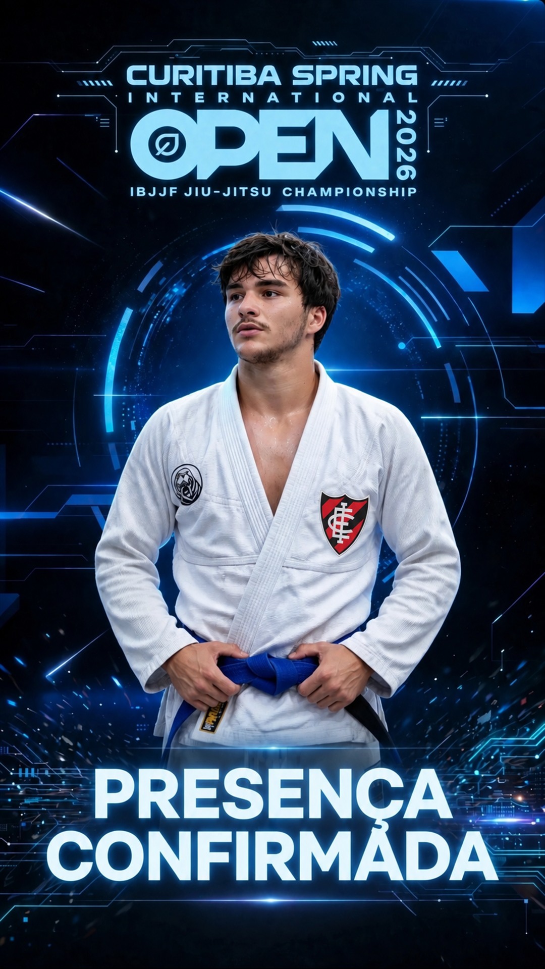 Victor Fagundes – presença confirmada no Curitiba Spring International Open 2026