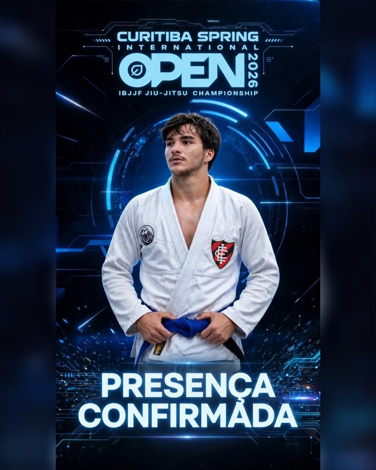 Victor Fagundes, atleta de jiu-jitsu do Itatiba EC, com presença confirmada no Curitiba Spring International Open 2026